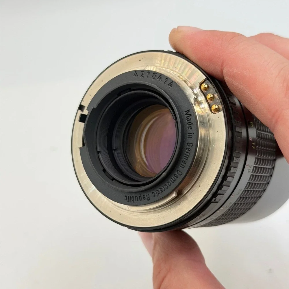 Pentacon Prakticar 135mm f2.8 MC Lens PB Mount Made in GDR German Democratic Rep